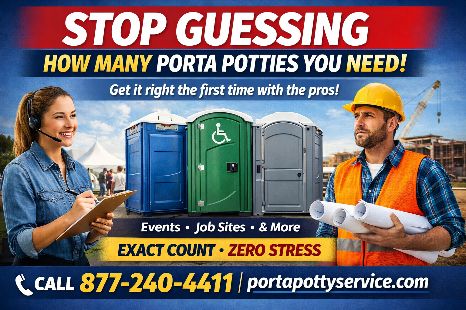 How Many Porta Potties Should You Rent?