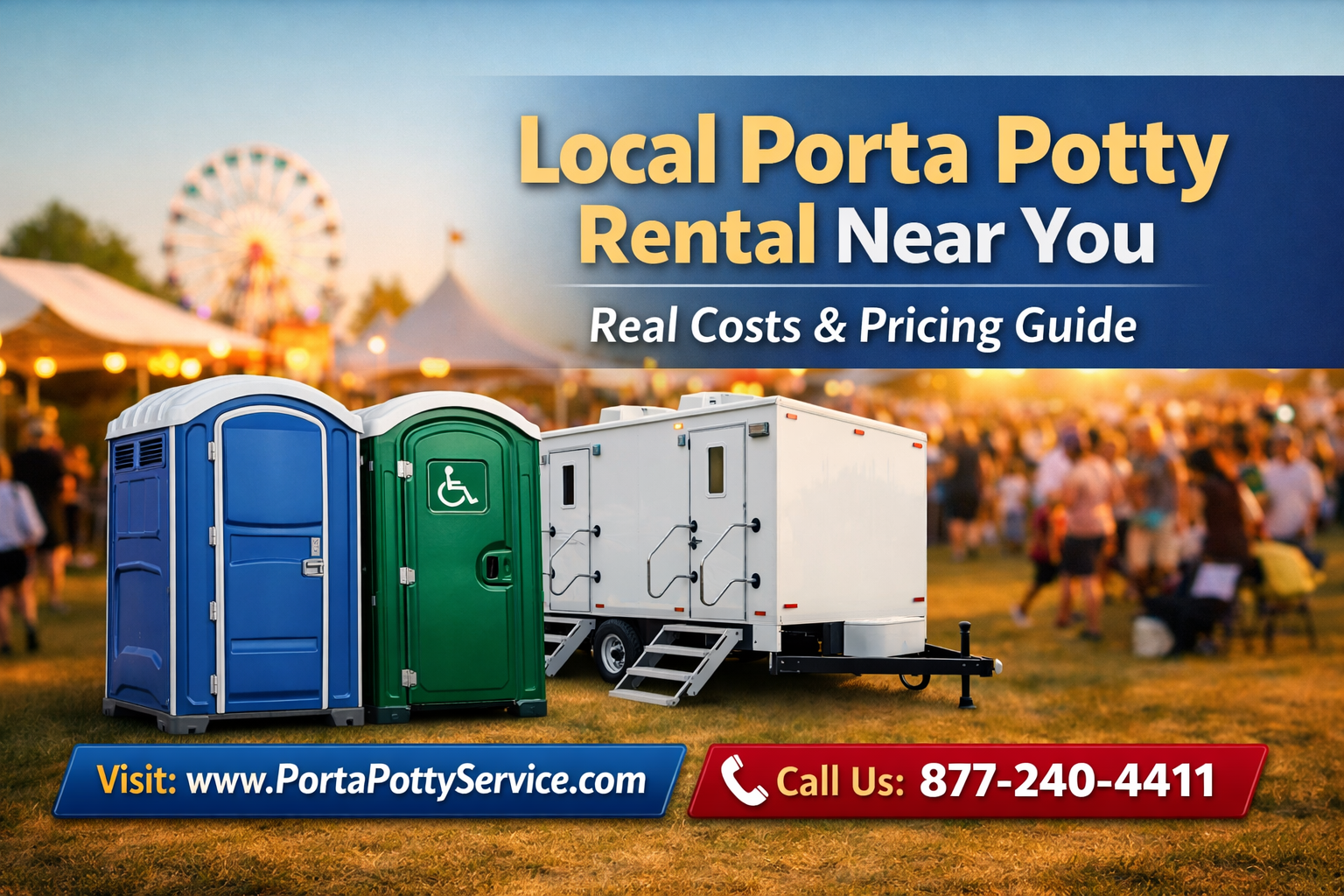 Porta Potty Rental Cost Near Me